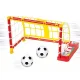 Kustīgie futbola vārti ar bumbām