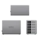 Disku masīvs Orico 9858T3 5x 2.5\"/3.5\" SATA HDD/SSD ar Thunderbolt 3, pelēks