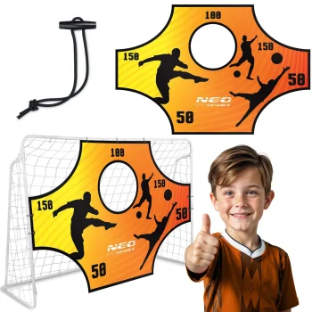 Neo-Sport 1477 futbola vārtu precizitātes mērķis 180x120 cm