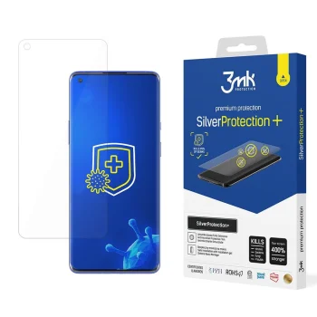 OnePlus 8 5G 3MK Silver Protect+ Antibacterial Screen Protector | Antibakteriāla Telefona Aizsargplēve