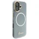 Guess IML Gradient Script Metal MagSafe vāciņš iPhone 17 - balts