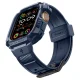 Aizsargvāciņš ar siksniņu Spigen Rugged Armor Pro, Apple Watch Ultra 1 / 2 (49mm), tumši zils