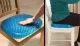 Ortopēdiskais Gela Spilvens Paliktnis Mugurkaula Atslābināšanai un Atbalstam | Orthopedic Gel Seat Cushion
