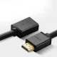 Ugreen HD107 HDMI (V) - HDMI (S) 4K pagarinātāja kabelis 1m, melns