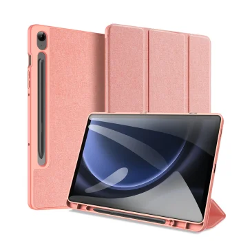 Dux Ducis Domo planšetdatora maciņš Samsung Tab S9 FE+, Rozā