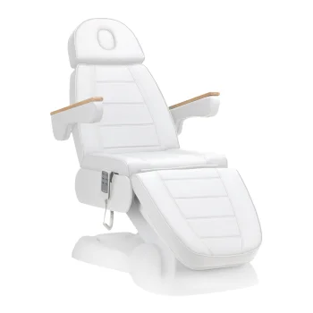 Elektriskais kosmētikas krēsls Sillon Lux 273B, 3 motori, balts