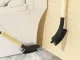 2-in-1 spraugu tīrīšanas birste ar skrāpi un pinceti, 29 cm