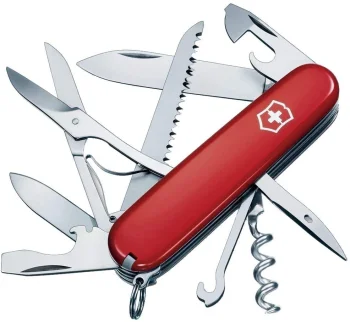 Victorinox Huntsman kabatas nazis, sarkans