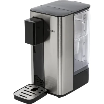 Elektriskais ūdens dozators Philips ADD5906S ar filtru, 2,2 l, melns / sudraba