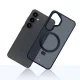 3Mk Protection Smoke Case Mag&Stand vāciņš Samsung Galaxy S25+ Melns