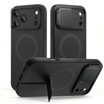 Tech-Protect Kevlar Aura MagSafe vāciņš iPhone 18 Pro Max / 17 Pro Max, melns