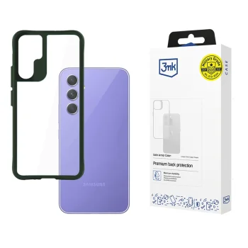 3mk Satin Armor Case+ vāciņš Samsung Galaxy A54 5G, Zaļš