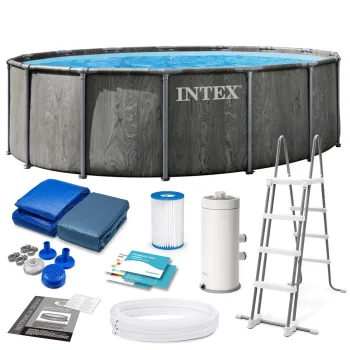 Karkasa baseins Intex 26742 457 x 122 cm ar sūkni un piederumiem