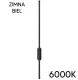 LED sienas gaismeklis, minimālistiska lampa, garums 100cm, 6000K, Melns | LED Light Wall Lamp Sconce