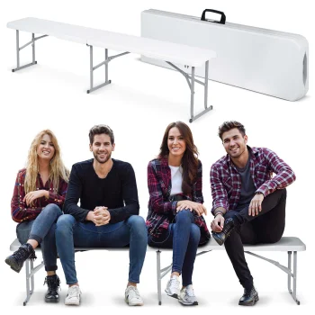 Plonos 440200 saliekams dārza un banketu sols 180 cm, balts