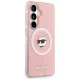 Karl Lagerfeld IML Repeated Choupette MagSafe vāciņš Galaxy S26 Plus, rozā