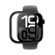 Aizsargvāciņš AmazingThing Radix Glass priekš Apple Watch 46mm, melns