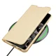 Samsung Galaxy S21+ Plus (SM-G996B) DUX DUCIS Magnetic Book Case Cover, Gold | Telefona Vāciņš Maciņš Apvalks...