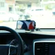 Joyroom JR-ZS259 auto telefona turētājs ar elastīgu kāju, melns