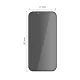 Tech-Protect Glass Spy+ privātuma aizsargstikls iPhone 17 Air (2 gab.)