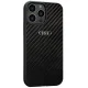 Audi Carbon Fiber vāciņš Apple iPhone 13 Pro Max, Melns