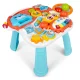 Ricokids RK-810 bērnu stumjams rotaļu galds un aktivitāšu centrs, balts/sarkans
