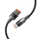 Tech-Protect UltraBoost USB-A uz USB-C kabelis 66W 0.5m pelēks