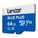 Lexar 3.0 microSDXC atmiņas karte 64 GB (LMSBLPL064G-BNANG)