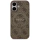 Guess 4G Ring Classic Logo MagSafe vāciņš iPhone 17 - Brūns