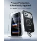 ESR UltraFit Classic aizsargstikls iPhone 18 Pro / 17 Pro, 2 gab., melns
