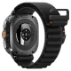 Spigen WBF1 neilona siksniņa pulkstenim Samsung Galaxy Watch Ultra 47mm, melna