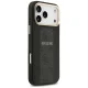 Guess 4G PU Stripe MagSafe vāciņš iPhone 17 Pro Max, Melns