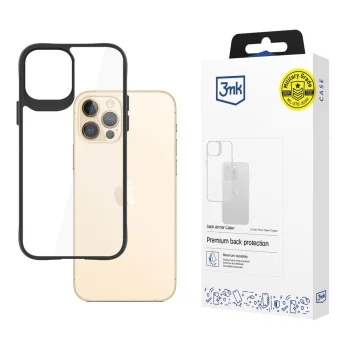 3mk Satin Armor Case+ vāciņš Apple iPhone 12 Pro Max caurspīdīgs