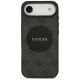 Guess 4G Circle Classic Logo MagSafe vāciņš priekš iPhone Air, melns