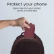 Tech-Protect SM65 maciņš 6.0-6.9\" viedtālruņiem, Burgundijas