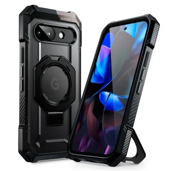 Supcase UB Grip Mag vāciņš Google Pixel 9A - Melns | Phone Case Cover Black
