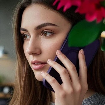 Aizsargvāciņš 3mk Smoke MagCase tālrunim Samsung Galaxy S24, violets