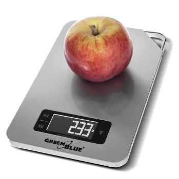 GreenBlue GB170 Digitālie virtuves svari ar taimeri, 5kg/1g