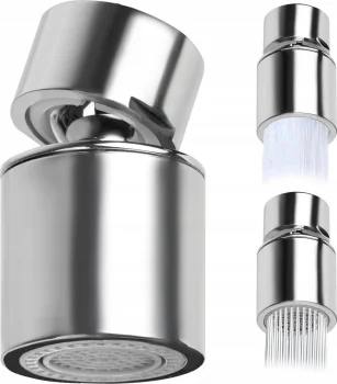Ruhhy Ūdens taupīšanas aerators krānam (hroms, M22)