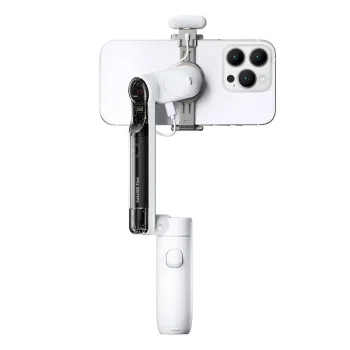 Insta360 Flow Creator Kit viedtālruņa stabilizators ar statīvu, balts