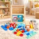 Koka instrumentu mājiņa meistara komplekts bērniem ECOTOYS, 32 gab.