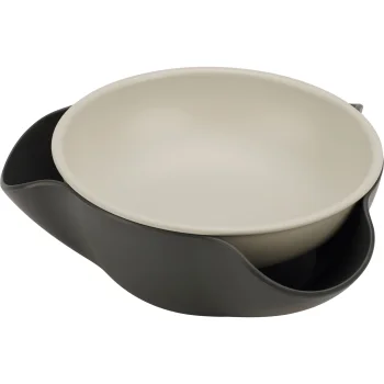 Uzkodu trauks Joseph Joseph Double-Dish, pelēks