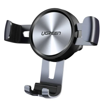 Ugreen Gravity Car Phone Holder for Air Outlet, Gray | Automašīnas Telefona Turētājs