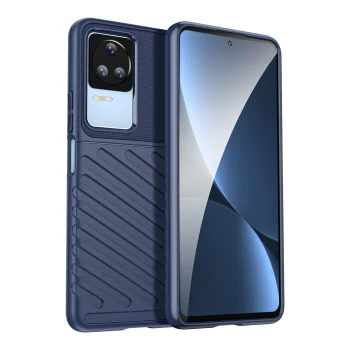 Vāciņš Xiaomi Poco F4 5G Thunder Case, zils