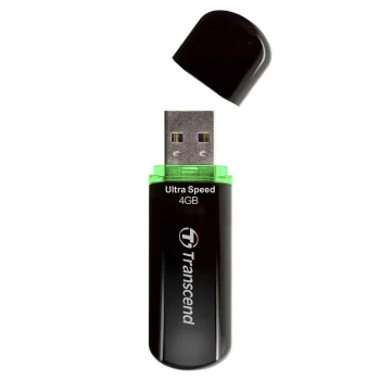 USB zibatmiņa Transcend JetFlash 600 4 GB USB 2.0, sarkana