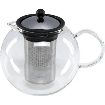 Bodum ASSAM tējas preskanna ar nerūsējošā tērauda filtru 1.5L Sudraba