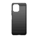 Hurtel Xiaomi Redmi 12 vāciņš Carbon Case, melns