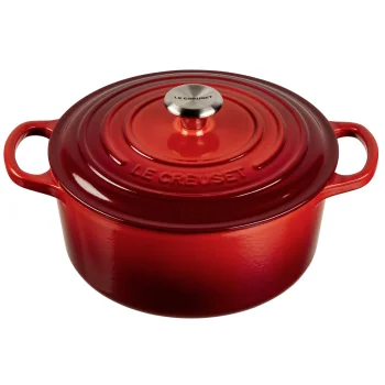 Čuguna katls Le Creuset Signature apaļš 22 cm 3.3 l, Cerise