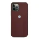 BMW iPhone 12 Pro Max vāciņš Curve Perforate, sarkans