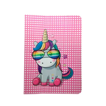 TFO universālais planšetdatora vāciņš 9-11" (27x20 cm) Rainbow Unicorn